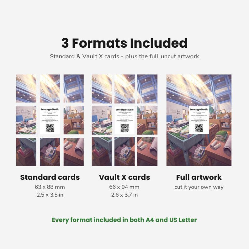 Eevee TG11/TG30 Extended Binder Art Display (Digital Download) image 3