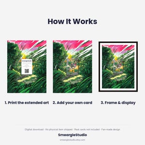 Tyrunt 70 Extended Art - Pokemon Framed Wall Print | Printable Digital Download Poster image 4