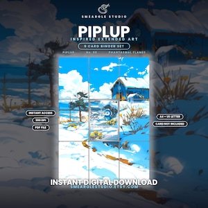 Piplup 98/94 Extended Binder Art Binder Display (Digital Download)