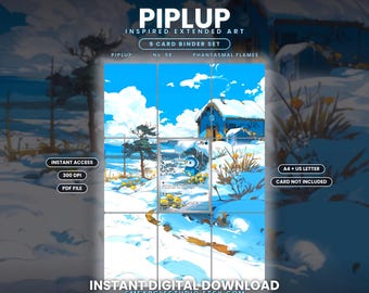 Piplup 98/94 Extended Binder Art Binder Display (Digital Download)