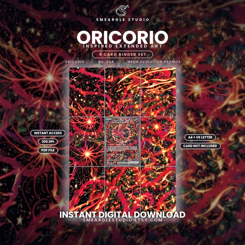 Oricorio EX 24 - Espositore per raccoglitore esteso (download digitale) immagine 1