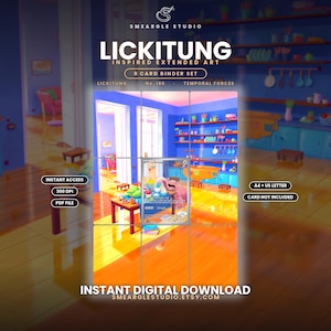Lickitung 180/162 Erweiterte Ordner-Kunstanzeige (Digitaler Download) Bild 1