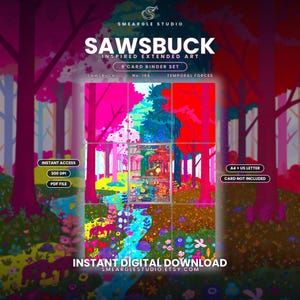 Sawsbuck 166 Extended Binder Art Display (Digital Download) image 1
