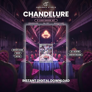 Chandelure 103/86 Extended Binder Art Display (Digital Download) image 1