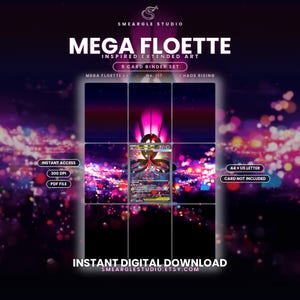 Mega Floette ex 117/86 Extended Binder Art Display (Digital Download) image 1