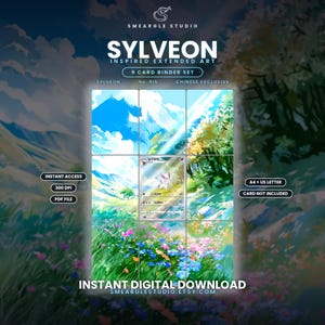 Sylveon 915/15 Extended Binder Art Display (Digital Download)