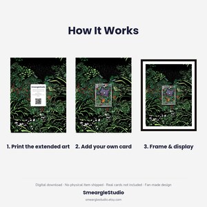 Haunter 27 – Rozszerzona grafika – Pokemon w ramce | Plakat do pobrania w wersji cyfrowej zdjęcie 4