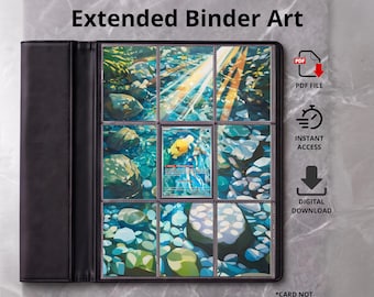 Misty's Psyduck 193/182 Extended Binder Art Display (Digital Download)