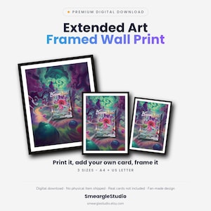Gengar 271/264 Rozszerzona grafika – Pokemon w ramce | Plakat do pobrania w wersji cyfrowej zdjęcie 1