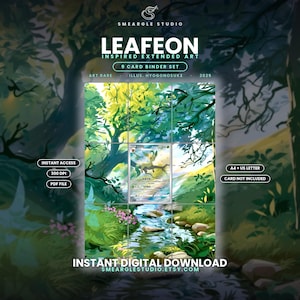 Leafeon 715/15 Extended Binder Art Display (Digital Download)