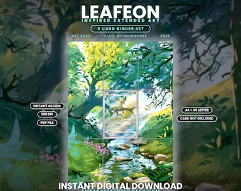 Leafeon 715/15 Extended Binder Art Display (Digital Download)
