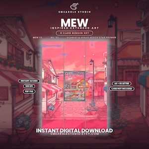 Mew ex 53 Expanded Binder Art Binder Display (Digitaler Download)
