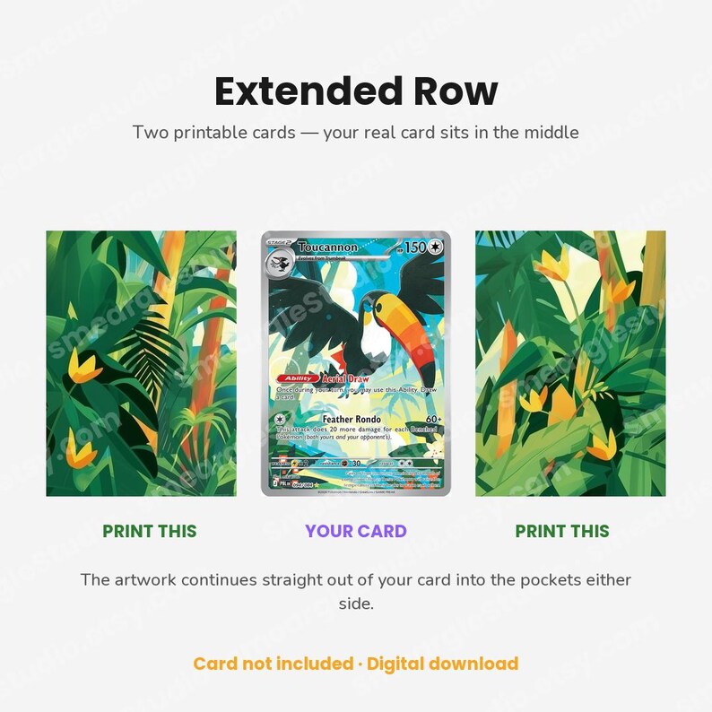 Toucannon 94/84 Extended Row Art (Digital Download) image 4