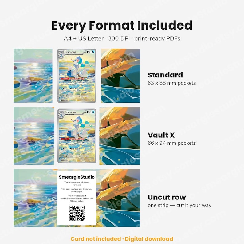 Primarina 88/84 Extended Row Art (Digital Download) image 3