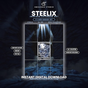 Steelix 150/132 Extended Binder Art Display (Digital Download) image 1