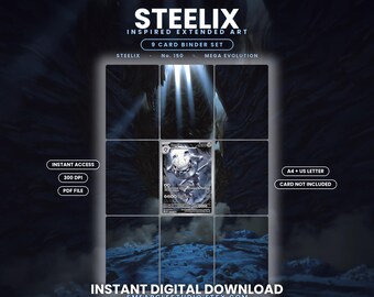 Steelix 150/132 Extended Binder Art Display (Digital Download)