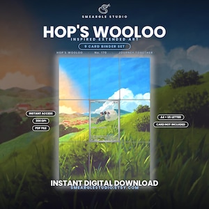 Hop's Wooloo 170/159 Extended Binder Art Display (Digital Download)