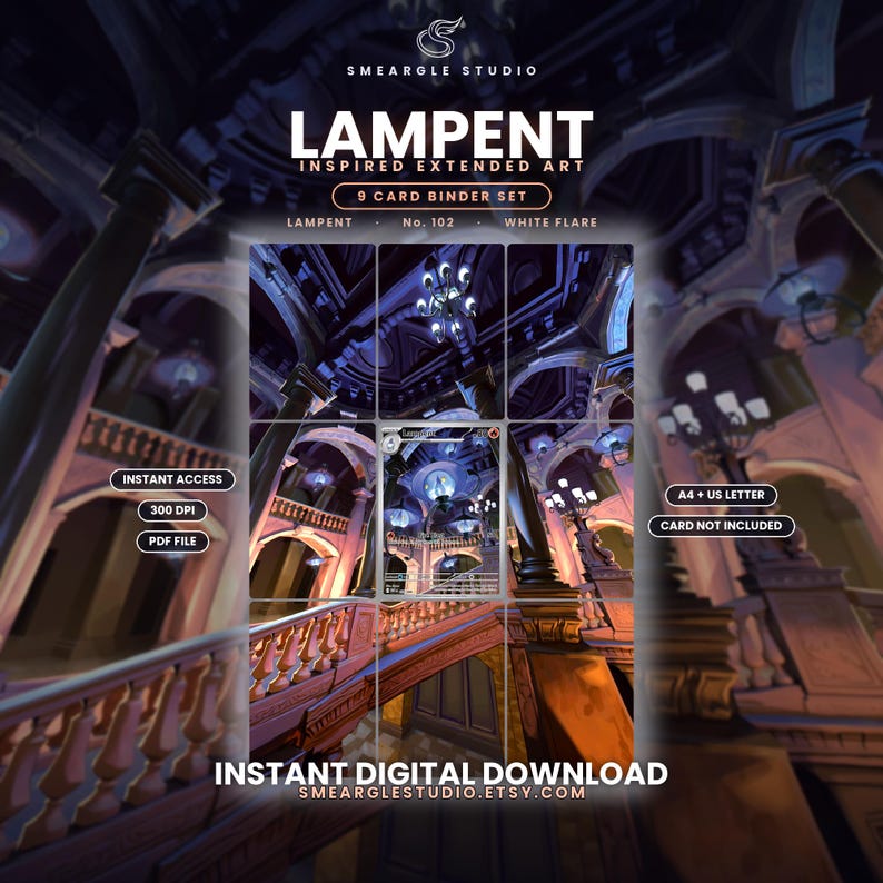 Lampent 102/86 Extended Binder Art Display (Digital Download) image 1