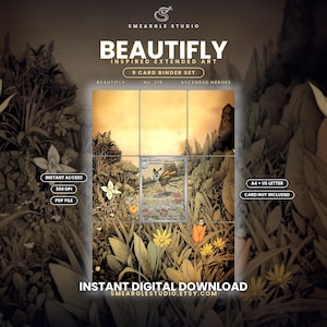 Beautifly 219/217 Extended Binder Art Display (Digital Download) image 1