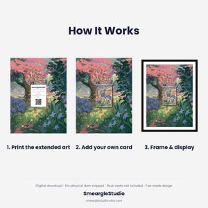 Zacian 100/94 Extended Art - Pokemon Framed Wall Print | Printable Digital Download Poster image 4