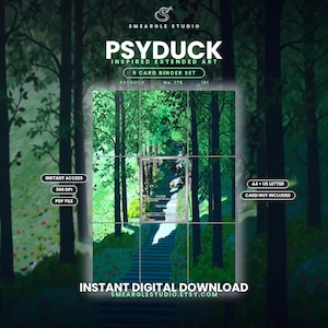 Psyduck 175/165 Extended Binder Art Display - Edition II (Digital Download) image 1
