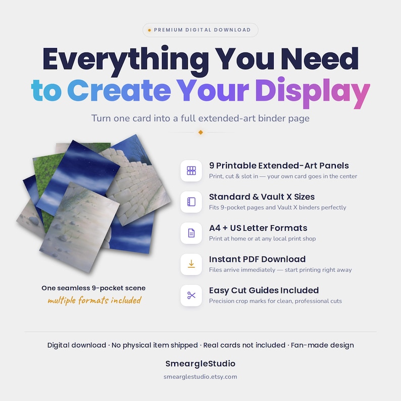 Litwick 101/86 Extended Binder Art Display (Digital Download) image 2