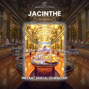 Jacinthe 122/88 Extended Binder Art Display (Digital Download) image 1