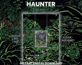 Haunter 27 Extended Binder Art Display (Digital Download)