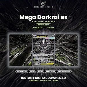 Mega Darkrai ex 116/84 Illustration étendue (Téléchargement numérique)