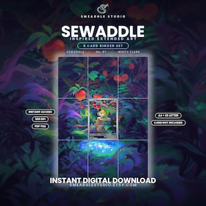 Sewaddle 87/86 Extended Binder Art Display (Digital Download) image 1