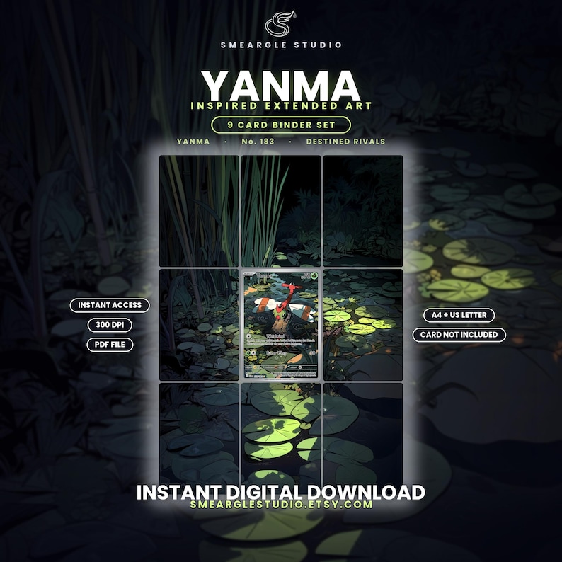 Yanma 183/182 Extended Binder Art Display (Digital Download) image 1
