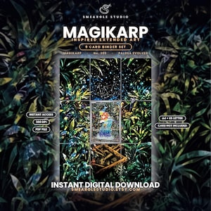 Magikarp 203/193 Extended Binder Art Display (Digital Download) image 1