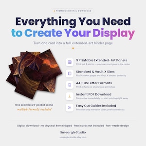 Arceus VSTAR GG70/GG70 Extended Binder Art Display (Digital Download) image 2
