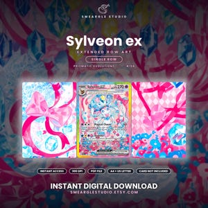 Sylveon ex 156/131 Erweiterte Reihengrafik (Digitaler Download) Bild 1