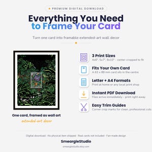 Haunter 27 – Rozszerzona grafika – Pokemon w ramce | Plakat do pobrania w wersji cyfrowej zdjęcie 2