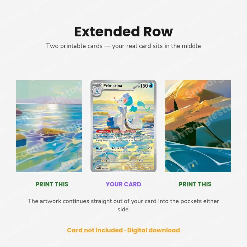 Primarina 88/84 Extended Row Art (Digital Download) image 4