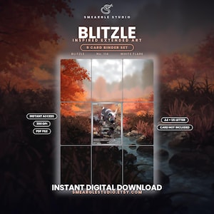 Blitzle 114/86 Extended Binder Art Display (Digital Download) image 1