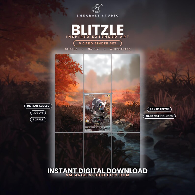 Blitzle 114/86 Extended Binder Art Display (Digital Download) image 1