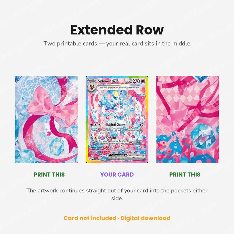 Sylveon ex 156/131 Erweiterte Reihengrafik (Digitaler Download) Bild 4