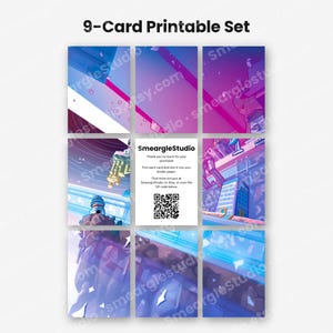 Piplup 42 Extended Binder Art Display (Digital Download) image 4