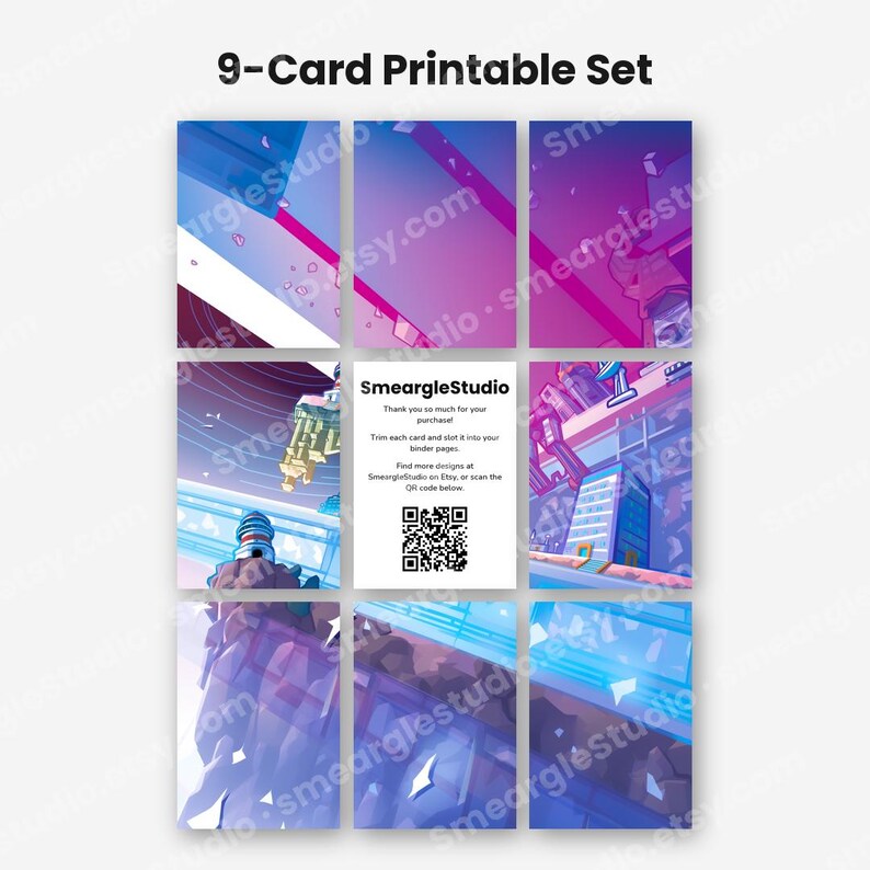 Piplup 42 Extended Binder Art Display (Digital Download) image 4