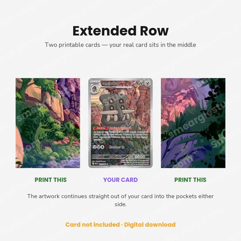 Bastiodon 93/84 Extended Row Art (Digital Download) image 4