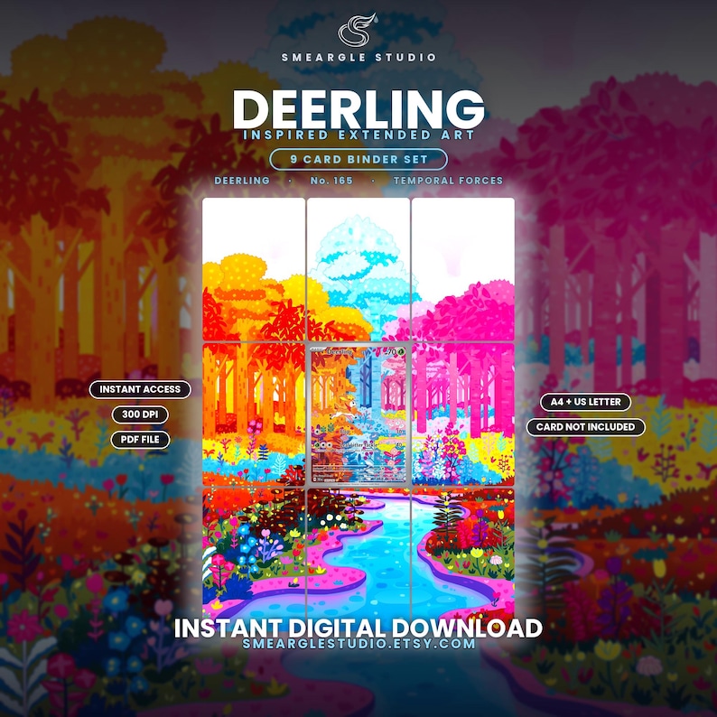 Deerling 165 Extended Binder Art Display (Digital Download) image 1