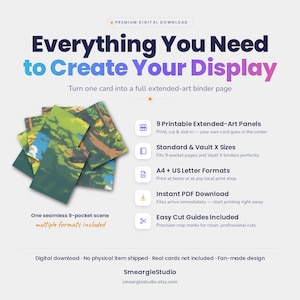 Charizard V 260 utökad pärmkonstdisplay (digital nedladdning) bild 2