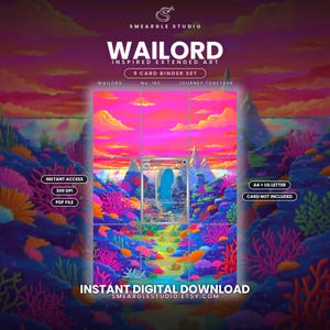 Wailord 162/159 Extended Binder Art Display (Digital Download) image 1