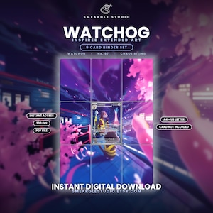 Watchog 97/86 Extended Binder Art Display (Digital Download) image 1