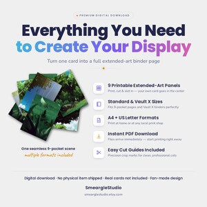 Snorlax V 141/202 Extended Binder Art Display (Digital Download) image 2