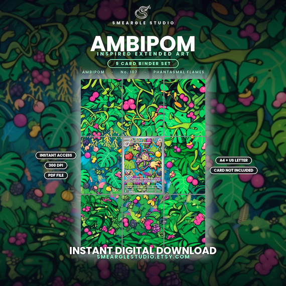 Ambipom 107/94 Extended Binder Art Display (Digital Download)