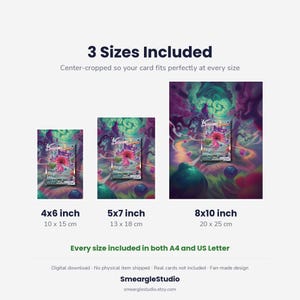 Gengar 271/264 Rozszerzona grafika – Pokemon w ramce | Plakat do pobrania w wersji cyfrowej zdjęcie 3