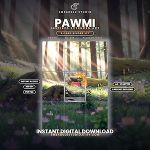 Pawmi 226 Extended Binder Art Display (Digital Download) image 1